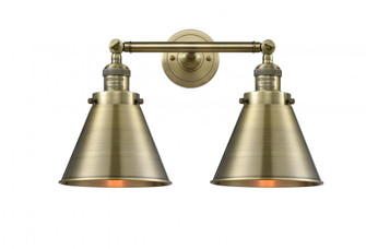 Appalachian - 2 Light - 18 inch - Antique Brass - Adjustable Bath Vanity Light (3442|208-AB-M13-AB-LED)