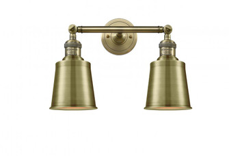 Addison - 2 Light - 16 inch - Antique Brass - Adjustable Bath Vanity Light (3442|208-AB-M9-AB-LED)