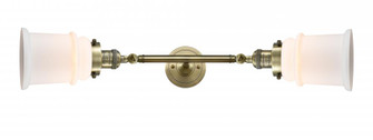Canton - 2 Light - 6 inch - Antique Brass - Adjustable Bath Vanity Light (3442|208L-AB-G181)