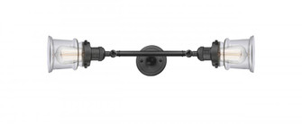 Canton - 2 Light - 6 inch - Oil Rubbed Bronze - Adjustable Bath Vanity Light (3442|208L-OB-G182S)
