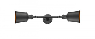 Addison - 2 Light - 5 inch - Oil Rubbed Bronze - Adjustable Bath Vanity Light (3442|208L-OB-M9-OB-LED)