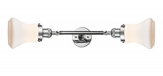 Bellmont - 2 Light - 6 inch - Polished Chrome - Adjustable Bath Vanity Light (3442|208L-PC-G191-LED)