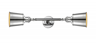 Addison - 2 Light - 5 inch - Polished Chrome - Adjustable Bath Vanity Light (3442|208L-PC-M9-PC-LED)