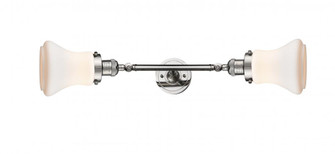 Bellmont - 2 Light - 6 inch - Polished Nickel - Adjustable Bath Vanity Light (3442|208L-PN-G191)