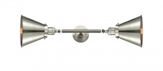 Appalachian - 2 Light - 8 inch - Brushed Satin Nickel - Adjustable Bath Vanity Light (3442|208L-SN-M13-SN)