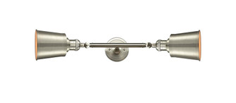 Addison - 2 Light - 5 inch - Brushed Satin Nickel - Adjustable Bath Vanity Light (3442|208L-SN-M9-SN)