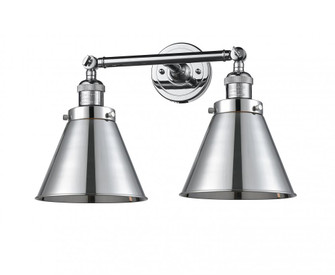 Appalachian - 2 Light - 18 inch - Polished Chrome - Adjustable Bath Vanity Light (3442|208-PC-M13-PC-LED)
