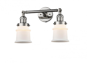 Canton - 2 Light - 17 inch - Polished Nickel - Adjustable Bath Vanity Light (3442|208-PN-G181S)