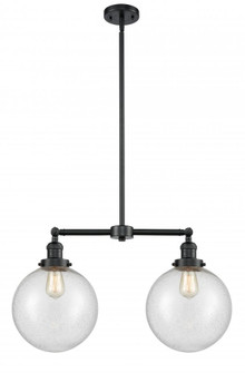 Beacon - 2 Light - 25 inch - Oil Rubbed Bronze - Stem Hung - Island Light (3442|209-OB-G204-10)