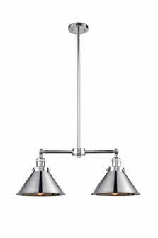 Briarcliff - 2 Light - 21 inch - Polished Chrome - Stem Hung - Island Light (3442|209-PC-M10-PC)