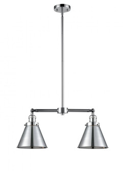 Appalachian - 2 Light - 23 inch - Polished Chrome - Stem Hung - Adjustable Island Light (3442|209-PC-M13-PC)