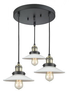 Halophane 3 Light Multi-Pendant (3442|211/3-BAB-G1)