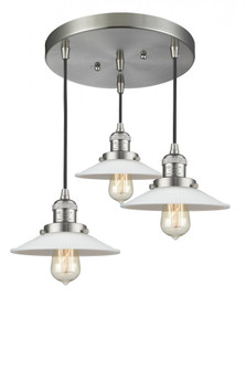Halophane 3 Light Multi-Pendant (3442|211/3-SN-G1)
