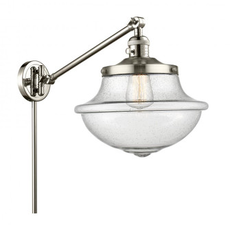 Oxford - 1 Light - 12 inch - Polished Nickel -Adjustable Swing Arm (3442|237-PN-G544)