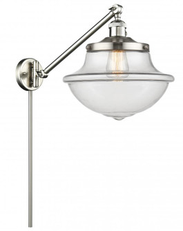Oxford - 1 Light - 12 inch - Brushed Satin Nickel -Adjustable Swing Arm (3442|237-SN-G542)