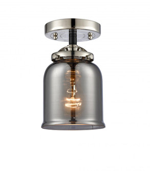 Bell - 1 Light - 5 inch - Black Polished Nickel - Semi-Flush Mount (3442|284-1C-BPN-G53)