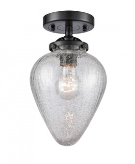 Geneseo - 1 Light - 7 inch - Oil Rubbed Bronze - Semi-Flush Mount (3442|284-1C-OB-G165-LED)