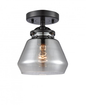Fulton - 1 Light - 7 inch - Oil Rubbed Bronze - Semi-Flush Mount (3442|284-1C-OB-G173)
