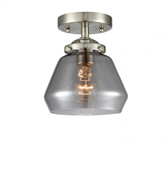 Fulton - 1 Light - 7 inch - Brushed Satin Nickel - Semi-Flush Mount (3442|284-1C-SN-G173-LED)