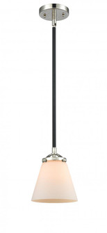 Cone - 1 Light - 6 inch - Black Polished Nickel - Stem hung - Mini Pendant (3442|284-1S-BPN-G61-LED)