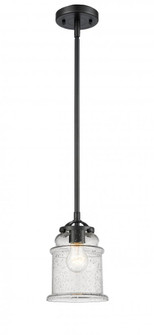 Canton - 1 Light - 6 inch - Oil Rubbed Bronze - Stem hung - Mini Pendant (3442|284-1S-OB-G184)