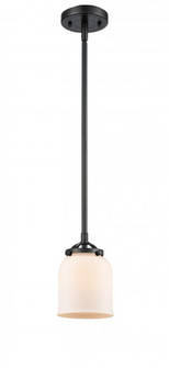 Bell - 1 Light - 5 inch - Oil Rubbed Bronze - Stem hung - Mini Pendant (3442|284-1S-OB-G51)