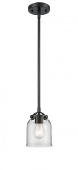 Bell - 1 Light - 5 inch - Oil Rubbed Bronze - Stem hung - Mini Pendant (3442|284-1S-OB-G52-LED)