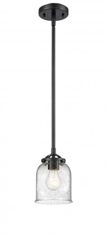 Bell - 1 Light - 5 inch - Oil Rubbed Bronze - Stem hung - Mini Pendant (3442|284-1S-OB-G54-LED)