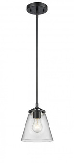 Cone - 1 Light - 6 inch - Oil Rubbed Bronze - Stem hung - Mini Pendant (3442|284-1S-OB-G62-LED)