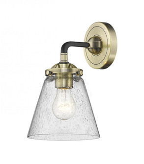 Cone - 1 Light - 6 inch - Black Antique Brass - Sconce (3442|284-1W-BAB-G64-LED)