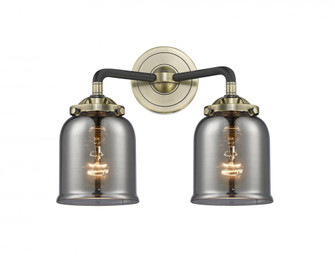 Bell - 2 Light - 13 inch - Black Antique Brass - Bath Vanity Light (3442|284-2W-BAB-G53)