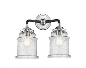 Canton - 2 Light - 14 inch - Black Polished Nickel - Bath Vanity Light (3442|284-2W-BPN-G184)