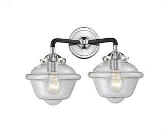 Oxford - 2 Light - 16 inch - Black Polished Nickel - Bath Vanity Light (3442|284-2W-BPN-G532)