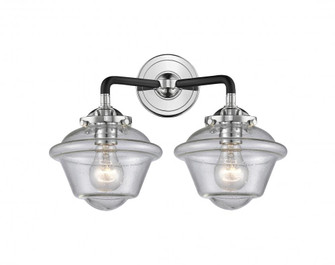 Oxford - 2 Light - 16 inch - Black Polished Nickel - Bath Vanity Light (3442|284-2W-BPN-G534-LED)