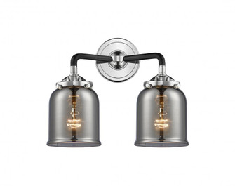 Bell - 2 Light - 13 inch - Black Polished Nickel - Bath Vanity Light (3442|284-2W-BPN-G53-LED)