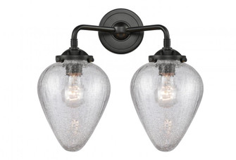 Geneseo - 2 Light - 15 inch - Oil Rubbed Bronze - Bath Vanity Light (3442|284-2W-OB-G165)