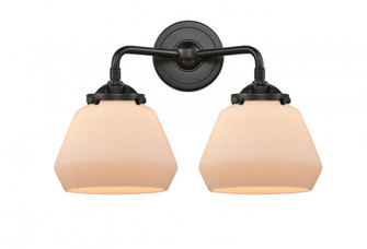 Fulton - 2 Light - 15 inch - Oil Rubbed Bronze - Bath Vanity Light (3442|284-2W-OB-G171-LED)