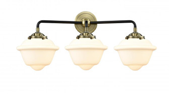 Oxford - 3 Light - 26 inch - Black Antique Brass - Bath Vanity Light (3442|284-3W-BAB-G531-LED)