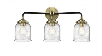 Bell - 3 Light - 23 inch - Black Antique Brass - Bath Vanity Light (3442|284-3W-BAB-G54-LED)