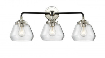 Fulton - 3 Light - 25 inch - Black Polished Nickel - Bath Vanity Light (3442|284-3W-BPN-G172-LED)