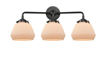 Fulton - 3 Light - 25 inch - Oil Rubbed Bronze - Bath Vanity Light (3442|284-3W-OB-G171-LED)