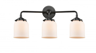 Bell - 3 Light - 23 inch - Oil Rubbed Bronze - Bath Vanity Light (3442|284-3W-OB-G51)