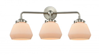 Fulton - 3 Light - 25 inch - Brushed Satin Nickel - Bath Vanity Light (3442|284-3W-SN-G171)