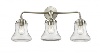 Bellmont - 3 Light - 24 inch - Brushed Satin Nickel - Bath Vanity Light (3442|284-3W-SN-G192-LED)