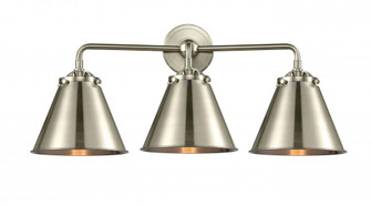 Appalachian - 3 Light - 26 inch - Brushed Satin Nickel - Bath Vanity Light (3442|284-3W-SN-M13-SN)