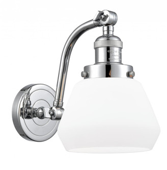 Fulton - 1 Light - 7 inch - Polished Chrome - Adjustable Sconce (3442|515-1W-PC-G171-LED)