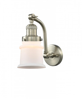 Canton - 1 Light - 7 inch - Brushed Satin Nickel - Adjustable Sconce (3442|515-1W-SN-G181S-LED)