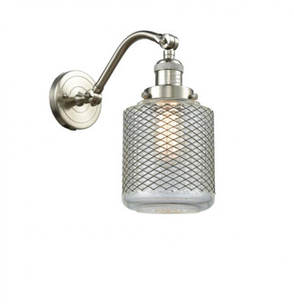 Stanton - 1 Light - 6 inch - Brushed Satin Nickel - Adjustable Sconce (3442|515-1W-SN-G262)