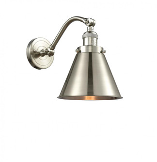 Appalachian - 1 Light - 8 inch - Brushed Satin Nickel - Adjustable Sconce (3442|515-1W-SN-M13-SN-LED)