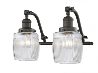 Colton - 2 Light - 17 inch - Oil Rubbed Bronze - Adjustable Bath Vanity Light (3442|515-2W-OB-G302)